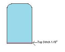 first top stitch